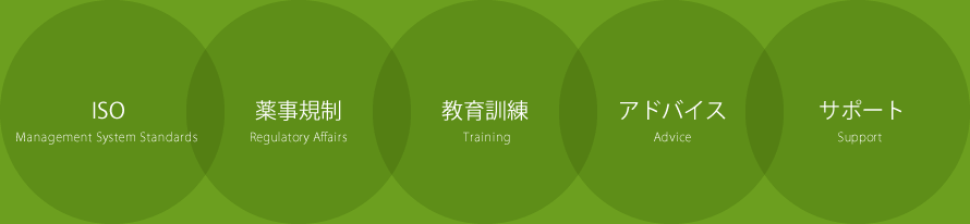 ISO 薬事規制 教育訓練 アドバイス サポート